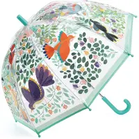 Djeco Bloemen en Vogels Paraplu - DJECO blauw