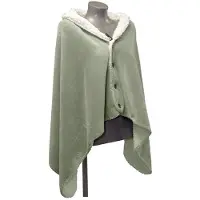 Unique living plaid coby tea green -75x150cm