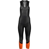 Huub Araya Mouwloos Neopreen Wetsuit Dames Zwart / Oranje