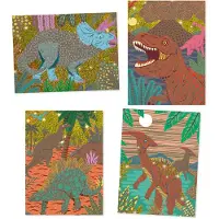 Djeco Scratchbilder Dinosaurier