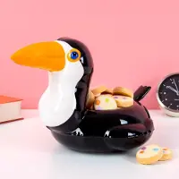 Bitten - Floaty Toucan Pot - bloempot - snackschaal