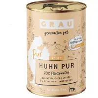 Grau Excellence Adult Puur Hondenvoer - Gevogelte - Blik