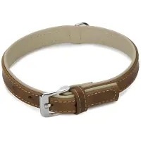 Beeztees Hondenhalsband Comfort Bruin 40 X 1,7 Cm