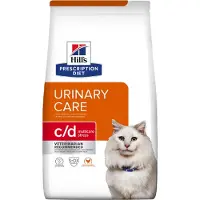 Hill's Pet Nutrition C/D Multicare Stress Urinary Care kattenvoer met kip 2 x 3 kg