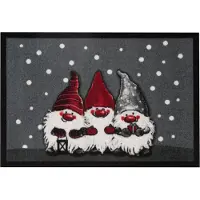 Home Collection Vloerkleed Christmas Dwarfs Rechthoekig - Grijs Title