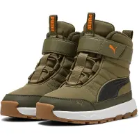 Puma Snowboots 'Evolve' olijfgroen / zwart