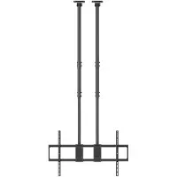 Wolff Mount Plafondbeugel Heavy Duty XL – Universele TV Beugel voor 60-120 inch – Draagvermogen 120kg – VESA 200×200 t/m 1000×600 mm – Dubbele Buis