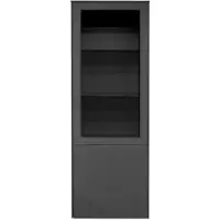 Mäusbacher Imola vrijstaande vitrinekast hout/glas 61x179x42 cm