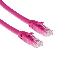 ACT IS1851 U/UTP CAT6 Patchkabel Snagless Roze - 1,5 meter