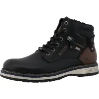 Mustang Veterboots 'Mariko' donkerbruin / zwart