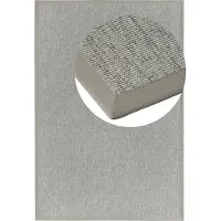 Dekowe Vloerkleed Naturino Basic S2 zilver 003 Boucle 160x230cm