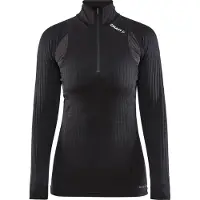 Craft Active Extreme X Zip Thermo Shirt Dames Zwart XS