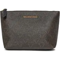 Valentino Utensil zak Lady Re Soft Cosmetic Case Moro / Nero Donkerbruin