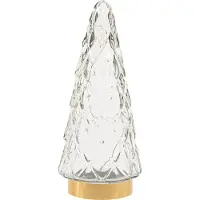 Anna's Collection Decoratieboom Transparant D 10,5 H 24,5 Cm