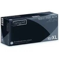 Bingold HANDSCHOEN NITRIL ZW XL PK100