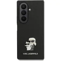 Karl Lagerfeld Pu Saffiano Karl And Choupette Galaxy Z Fold 7 Telefoonhoesje