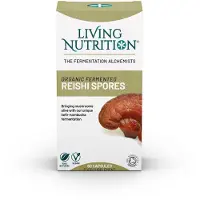 Living Nutrition - Gefermenteerde Reishi Sporen Bio - 60caps