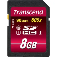 Transcend 8GB SDHC UHS-I 600x (Ultimate)