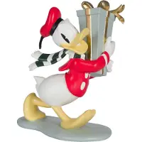 Disney Kerstfiguur Mickey En Vrienden Donald Wit / Rood 13 X 17 X 20 Cm