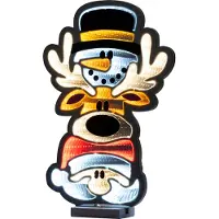 Intratuin Infinity Light Elvara Kerstfiguren Met Verlichting 27 X 1,3 X 39 Cm