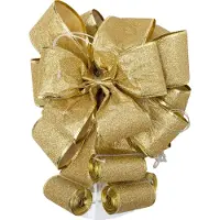 Intratuin Piek Plini Lint Goud Met Verlichting 26 X 18 X 238 Cm