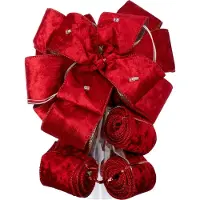 Intratuin Piek Plini Lint Rood Met Verlichting 26 X 18 X 238 Cm