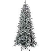 Intratuin Kunstkerstboom Helle Besneeuwd D 104 H 210 Cm