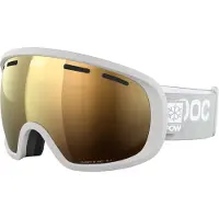 POC - Skibrillen - Fovea Clarity POW JJ Mineral Grey/Partly Sunny Orange voor Unisex - Grijs