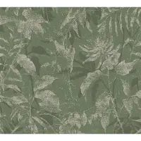 Living Walls BLADEREN BEHANG | Floraal - Groen Goud - Metropolitan Stories Hot Spots
