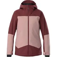 Eider - Dames ski jassen - W Arias Insulated Jkt Pink Marble voor Dames van Gerecycled Polyester - Maat S - Roze