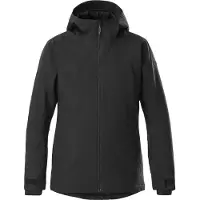 Eider - Dames ski jassen - W Arias Insulated Jkt Black voor Dames van Gerecycled Polyester - Maat XS - Zwart