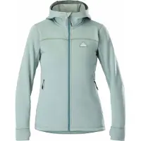 Eider - Dames fleeces - W Bellacha Hoody Fleece Green Clay voor Dames van Gerecycled Polyester - Maat XS - Groen