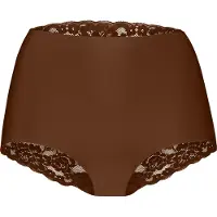 Ten Cate High waist met kant coconut maat S