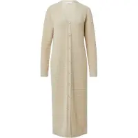 Comma Gebreide jurk beige