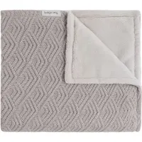 Babys Only Wiegdeken teddy Sierra urban taupe