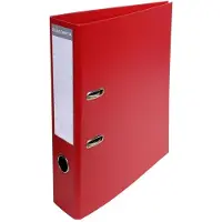 Exacompta 10x Prem'Touch PVC Ordner met hefboom - rug 70 mm - A4 - Rood - 53745E