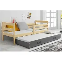 BMS ERIK - Pull-out Jeugdbed - 80x190 - Pine/Graphite