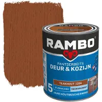 Rambo Pantserbeits Deur &amp; Kozijn Transparant Teakhout 1.5L