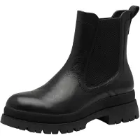 Tamaris Chelsea boots zwart