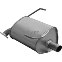 ASMET Geluiddemper achteraan 17.009