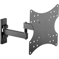 Wolff Mount Compacte Draaibare TV Muurbeugel voor schermen tot 42 inch | VESA 200x200 | Lengte 28 cm