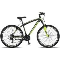 Altec Hardtail Mountainbike Camaro MTB 27.5 Inch 45 cm Unisex 21V V-Brakes Zwart/Lime