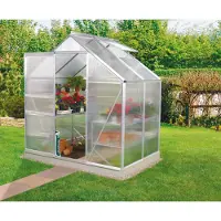 Vitavia Tuinkas Venus 2500 - Polycarbonaat 4mm - Aluminium - 195x131x197cm