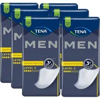 Tena Men Level 2 - Incontinentie Mannen - Voordeelverpakking - 6 pakken - 120 stuks - Incontinentie verband