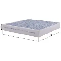 MAHLE ORIGINAL LAK 1956 Interieurfilter