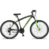 Altec Hardtail Mountainbike Camaro MTB 27.5 Inch 45 cm Unisex 21V V-Brakes Zwart/Groen
