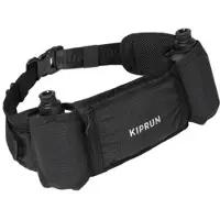 KIPRUN 500 2x250ml Zwarte Hardloop Hydratatie riem || Maat: 0.5