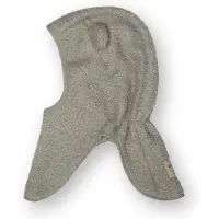 Mini A Ture - Kid's Matjeffi Teddyfleece Elephant Hood - Bivakmuts 49,5 cm, grijs