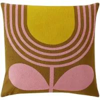 Orla kiely Striped Tulip Pink sierkussen - 45x45 cm