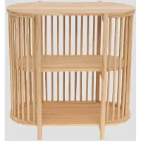 Homla - Bookcase - SENSUS - wooden natural - 80x45x80 cm